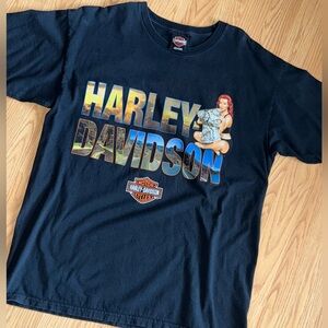 Ramstein Air Base Harley Davidson Pinup